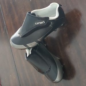 Carter's Black Toddler Cleats